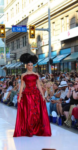 Fashion Talks Foundation's 'The Runway' in Playhouse Square.
